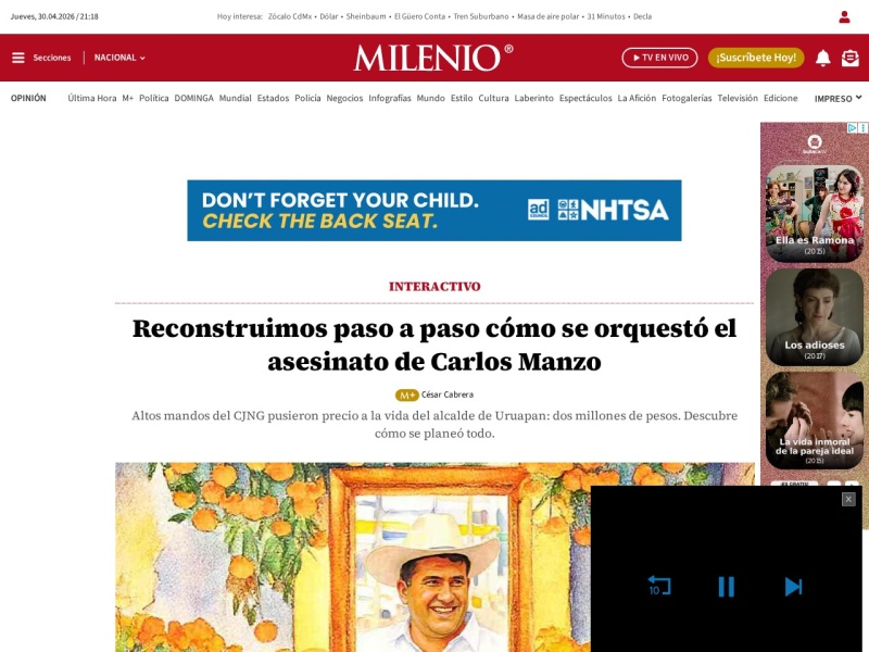 Milenio - Site officiel