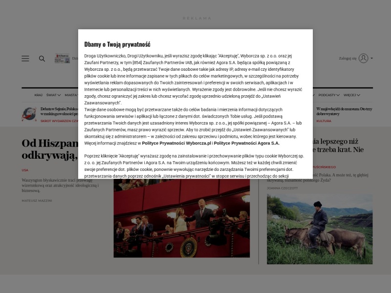Gazeta Wyborcza - Site officiel