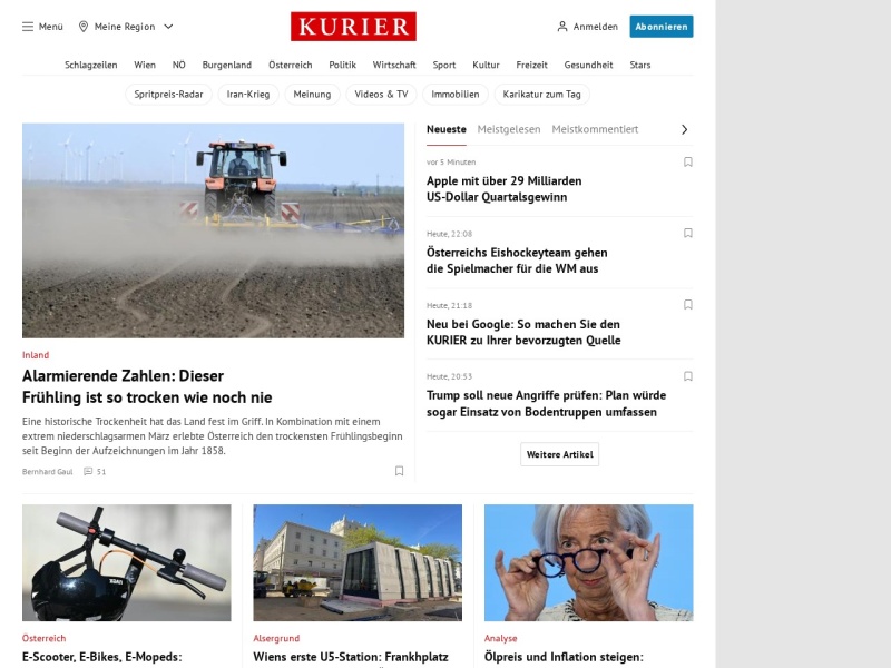 Kurier - Site officiel