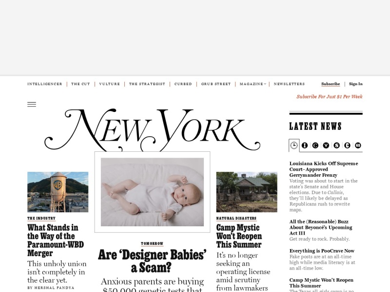 New York Magazine - Site officiel