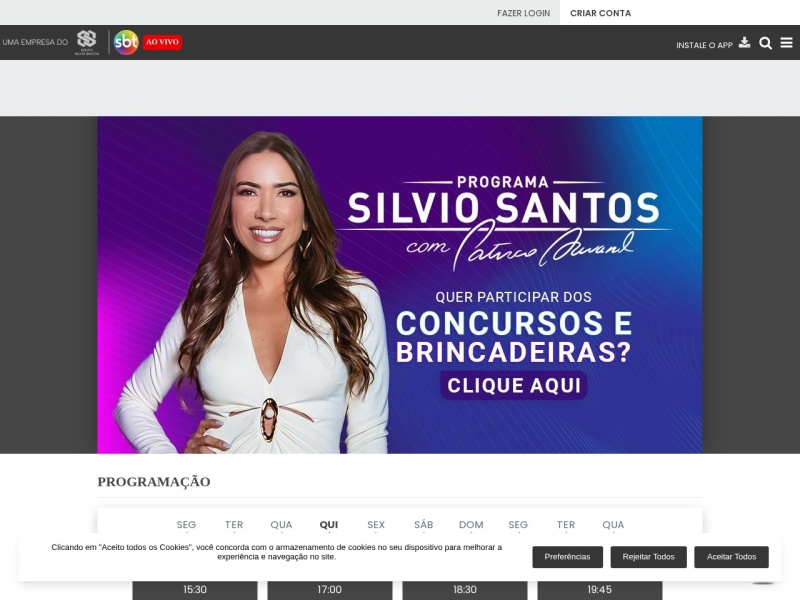 SBT - Site officiel