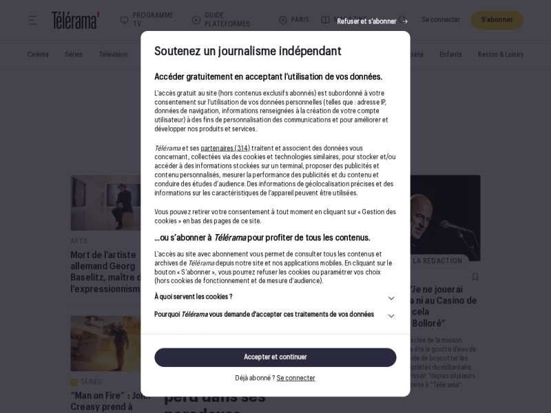 Télérama - Site officiel