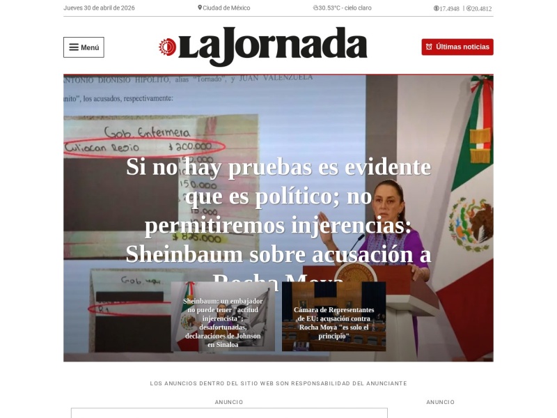 La Jornada - Site officiel