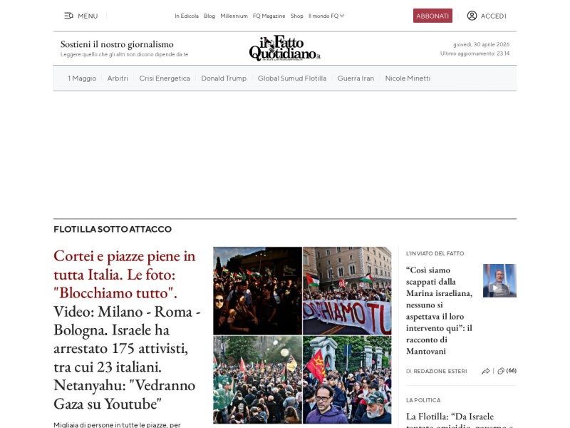Il Fatto Quotidiano - Site officiel