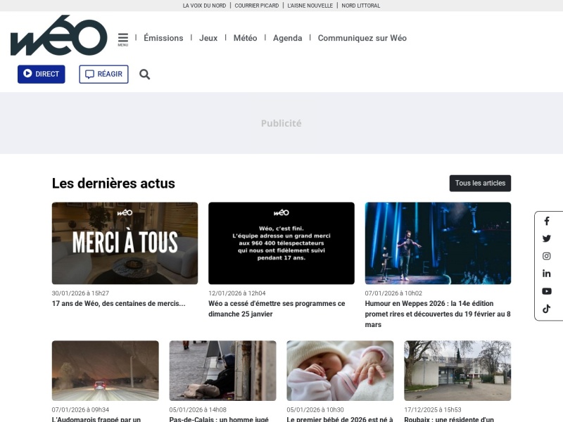 Wéo - Site officiel