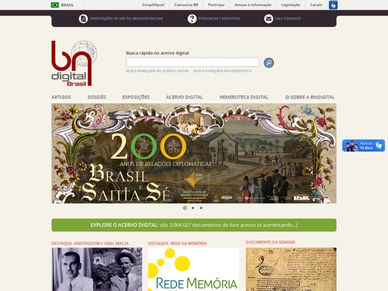 Biblioteca Nacional Digital Brasil