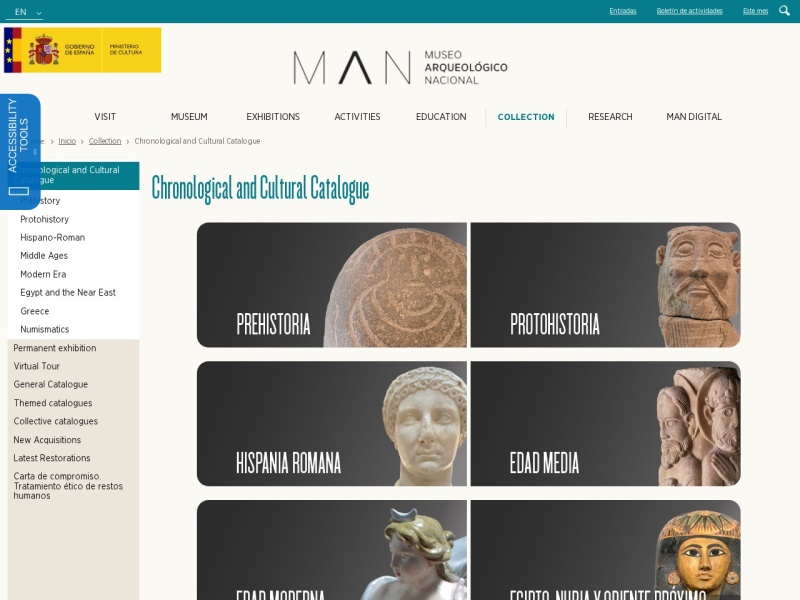 Museo Arqueológico Nacional - Collection
