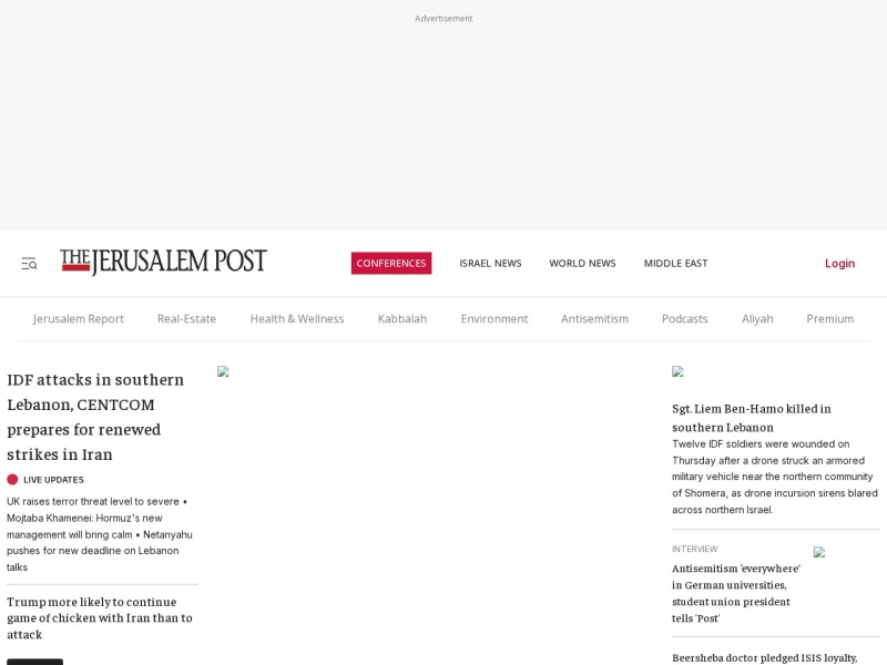 The Jerusalem Post - Site officiel