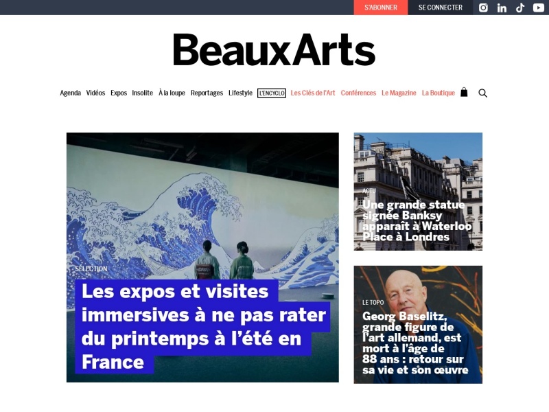 Beaux Arts Magazine - Site officiel