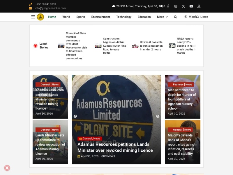 GBC Ghana Online