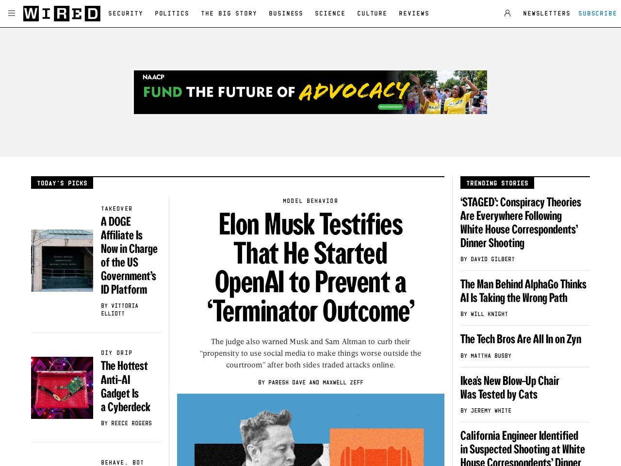 Wired UK - Site officiel