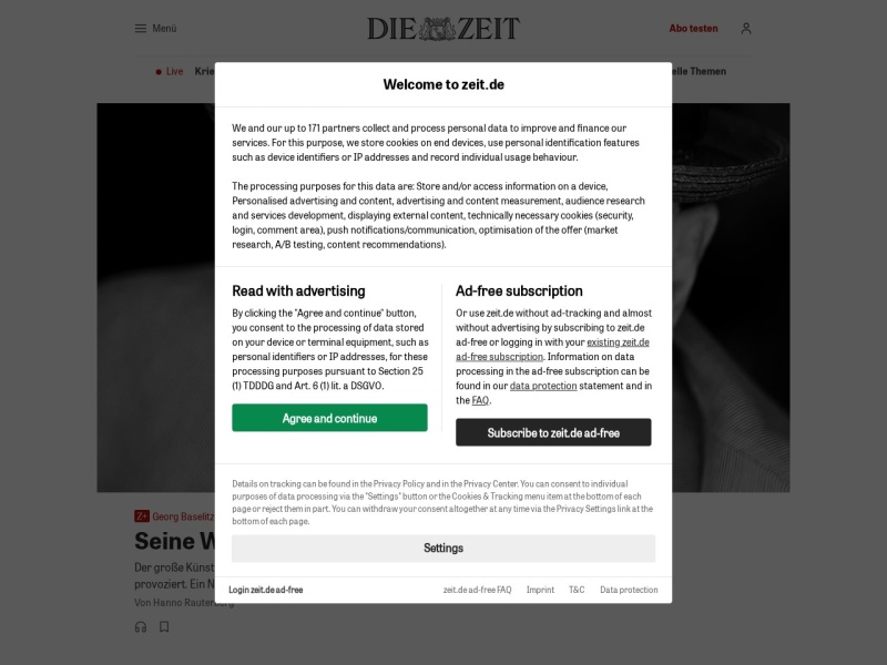 Die Zeit - Site officiel