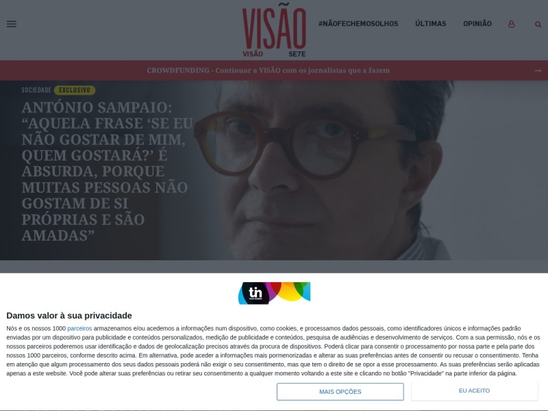 Visão - Site officiel