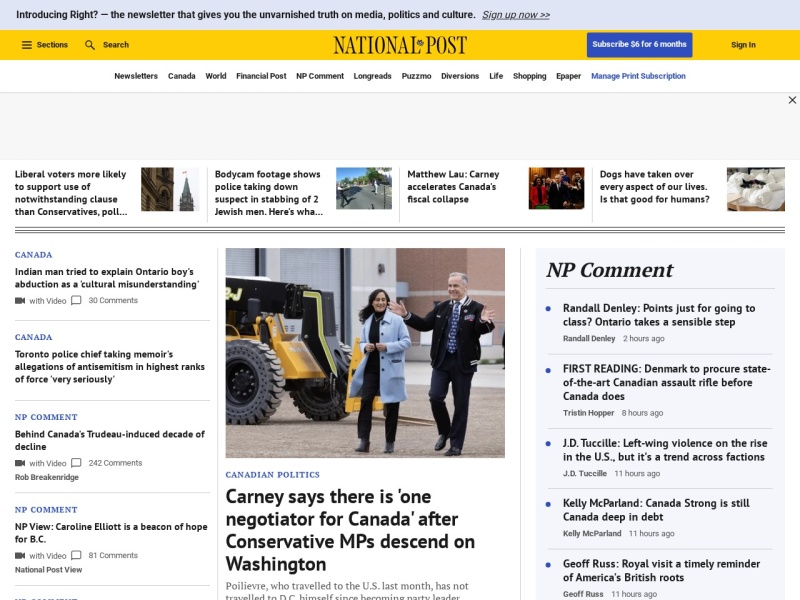 National Post - Site officiel