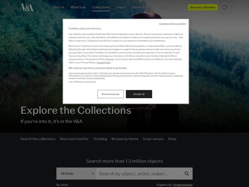 Victoria and Albert Museum - Collections