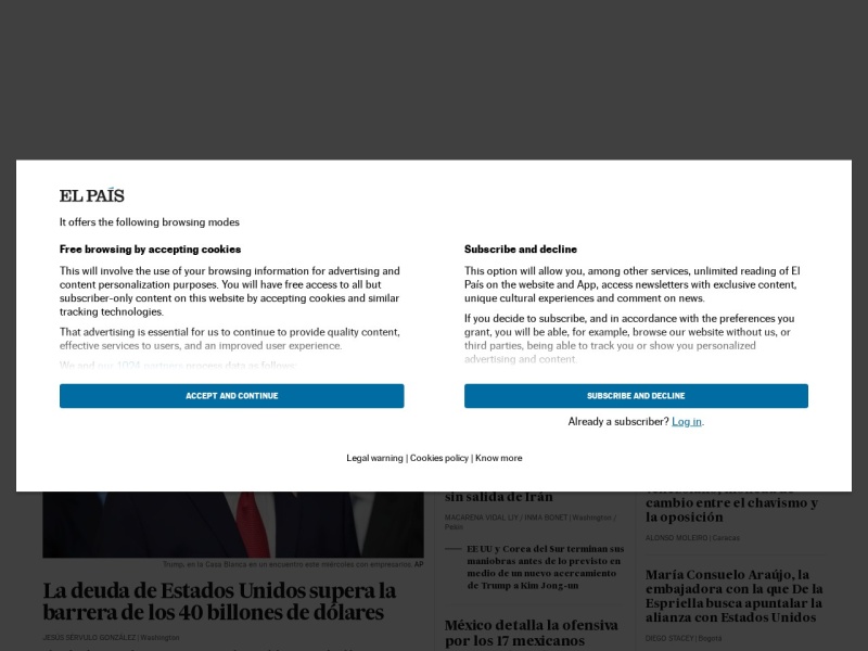 El País - Site officiel