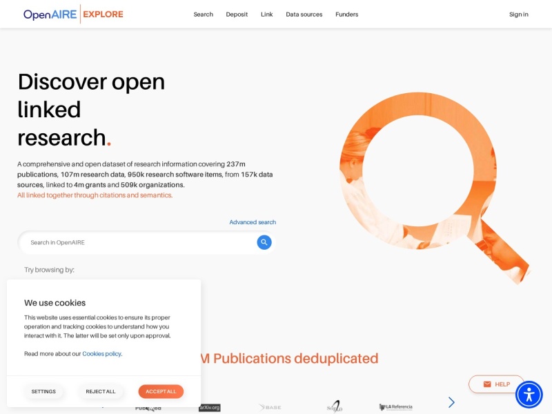 OpenAIRE Explore