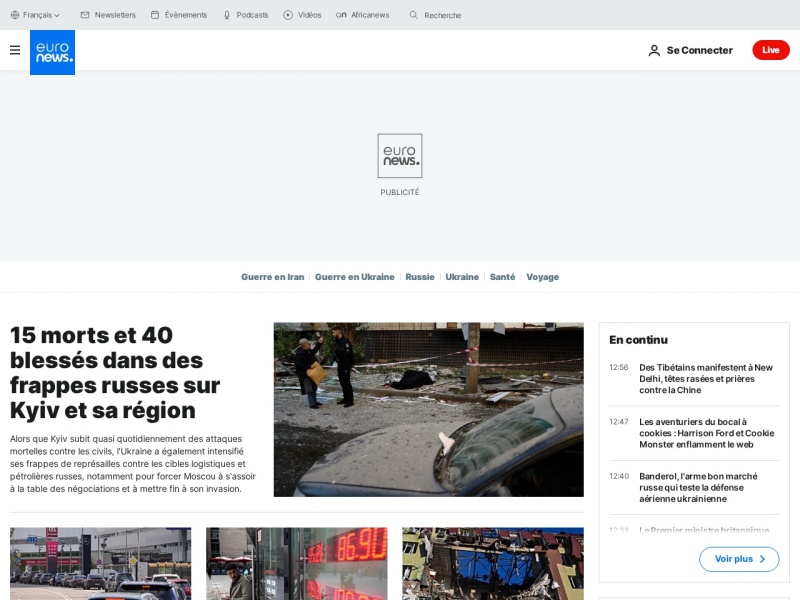 Euronews en français