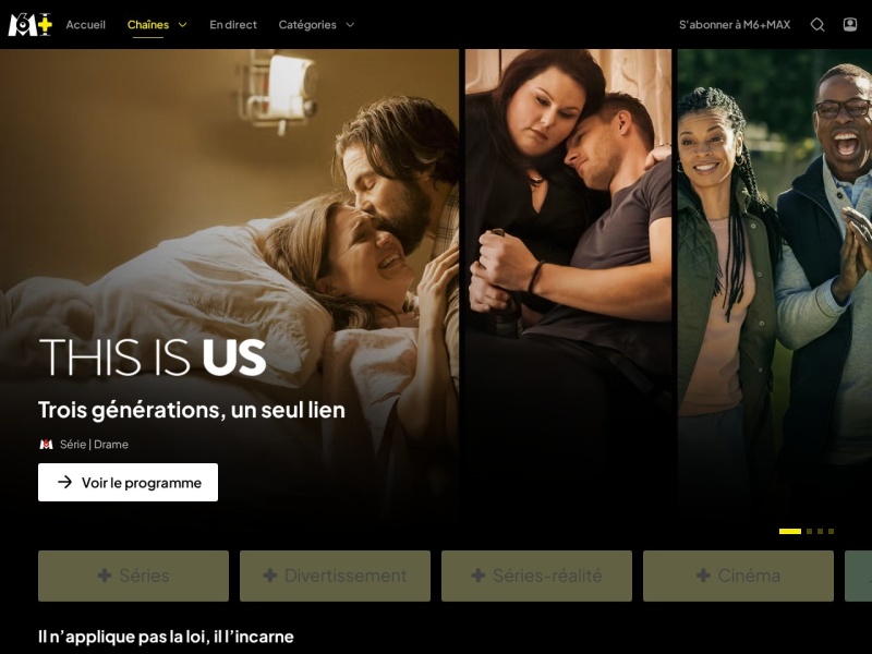 M6 - Site officiel