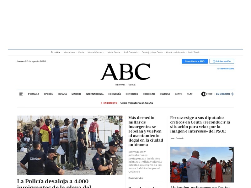 ABC España - Site officiel