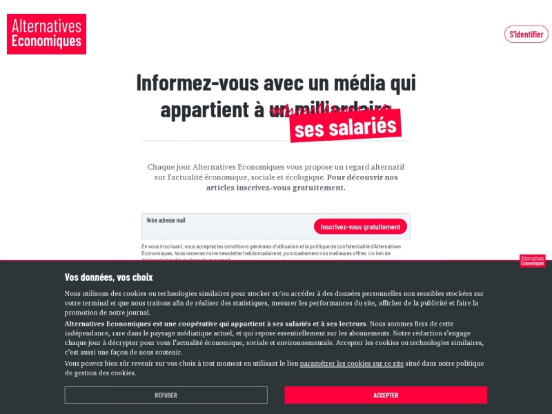 Alternatives Économiques - Site officiel