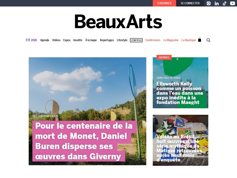Beaux Arts Magazine