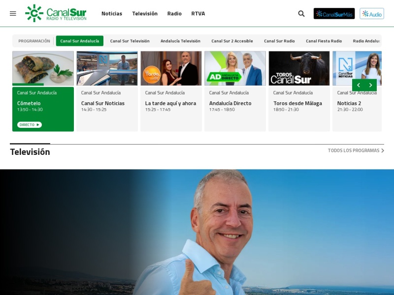 Canal Sur - Site officiel