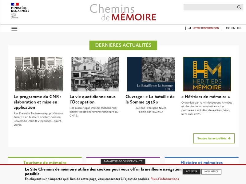 Chemins de mémoire