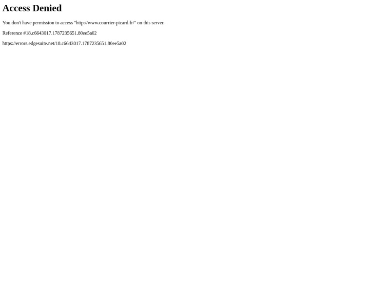 Le Courrier Picard - Site officiel