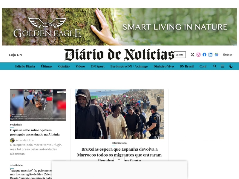 Diário de Notícias - Site officiel