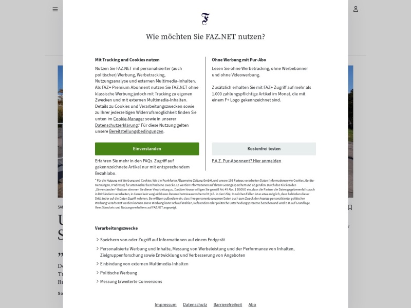 Frankfurter Allgemeine Zeitung - Site officiel