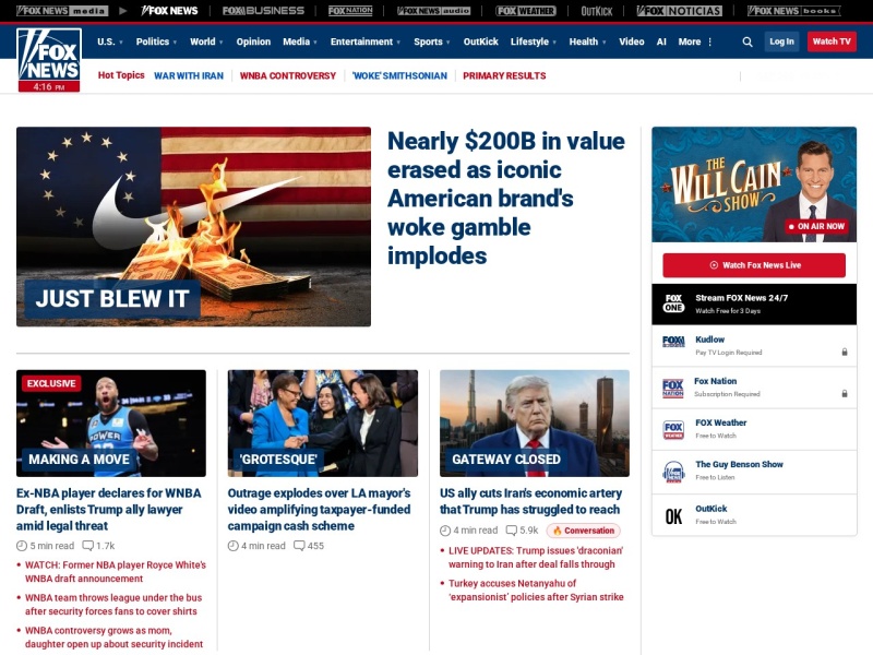 Fox News - Site officiel