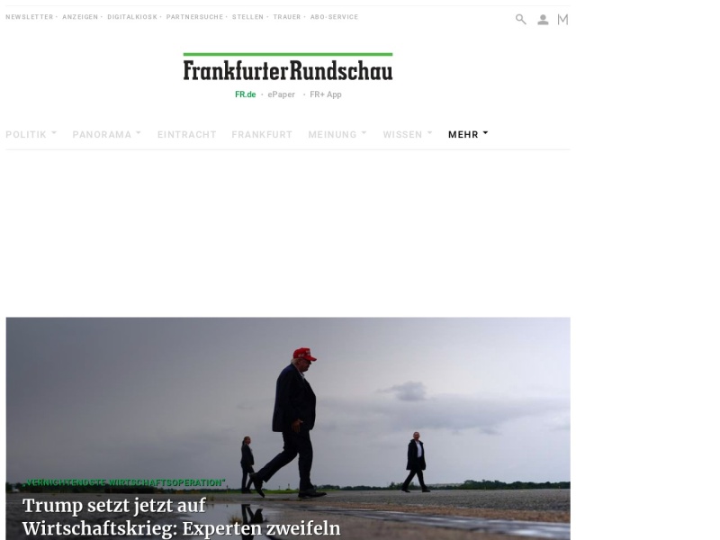 Frankfurter Rundschau - Site officiel