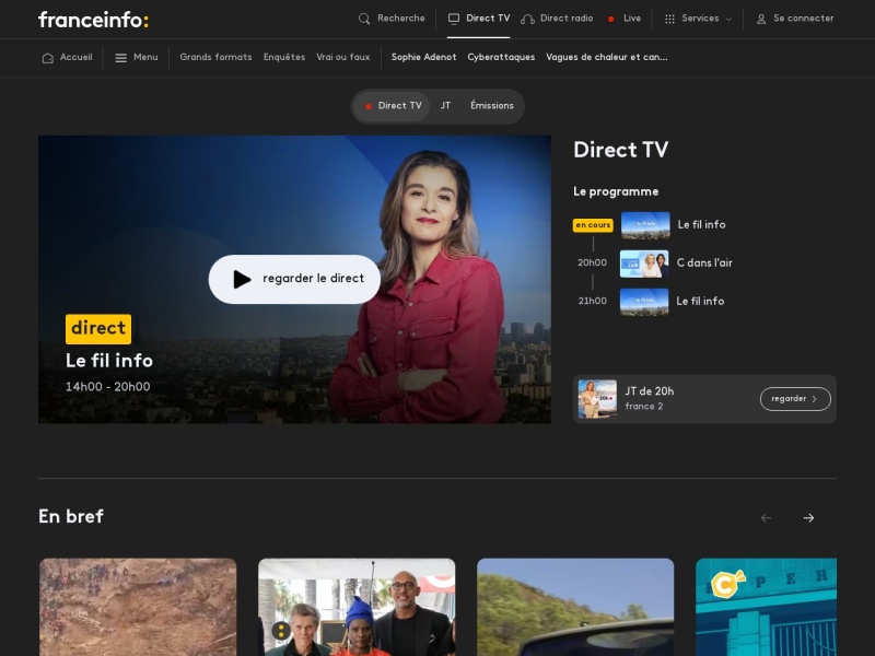 Franceinfo TV - Direct