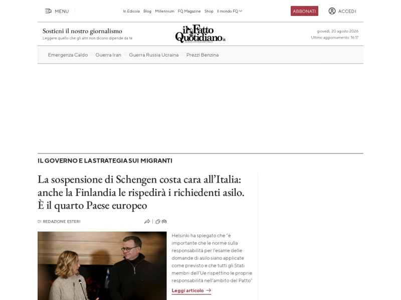 Il Fatto Quotidiano - Site officiel
