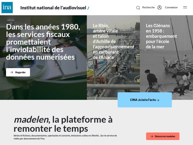 INA - Institut national de l'audiovisuel