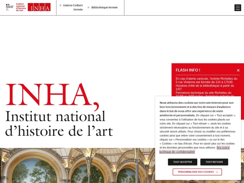 INHA - Institut national d'histoire de l'art
