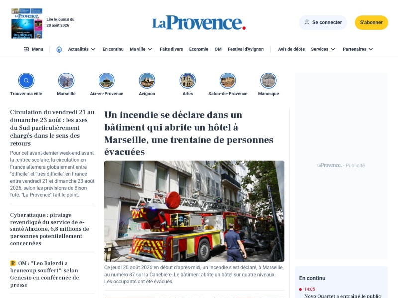 La Provence - Site officiel