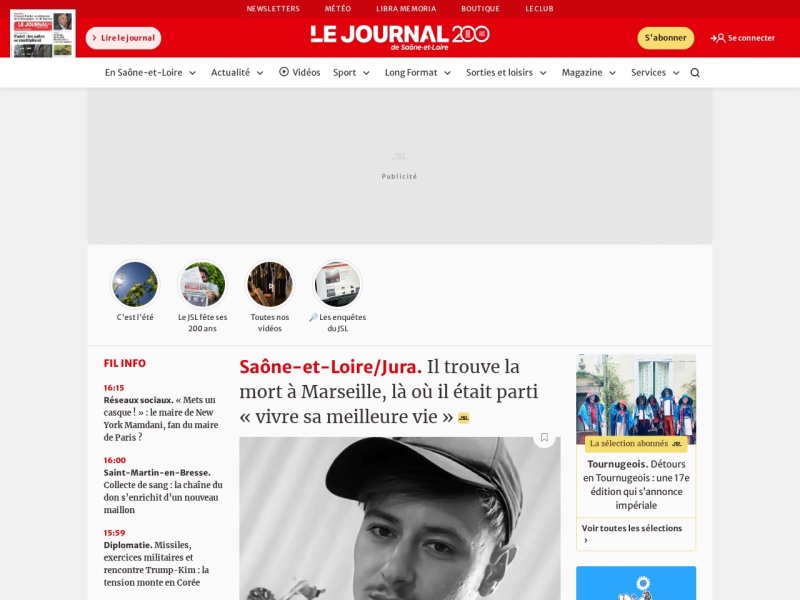 Le Journal de Saône-et-Loire - Site officiel