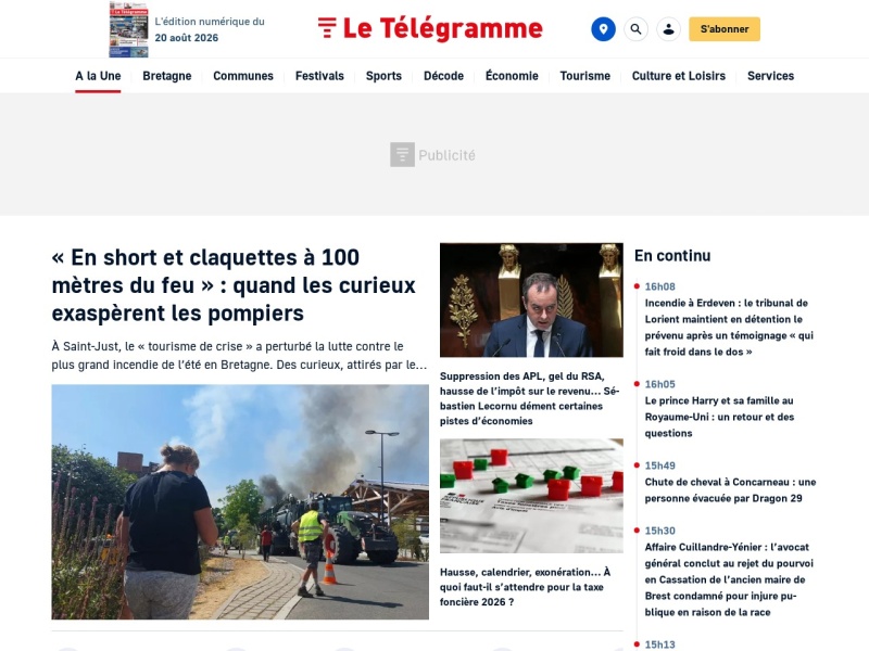 Le Télégramme - Site officiel