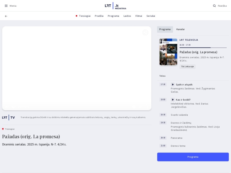 LRT Televizija - Direct