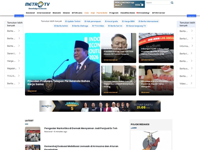 Metro TV Indonésie