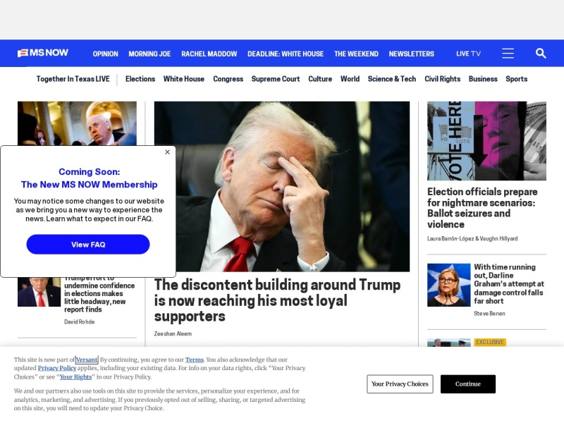 MSNBC - Site officiel