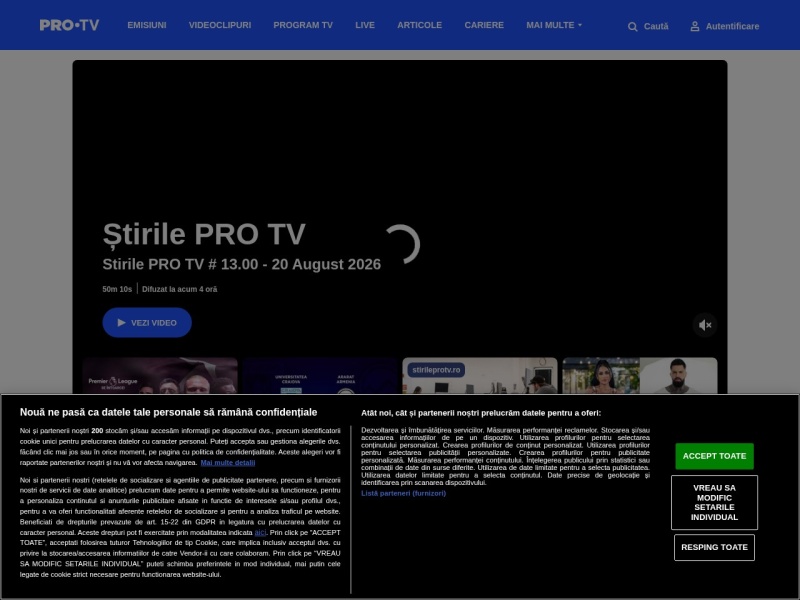 PRO TV Roumanie
