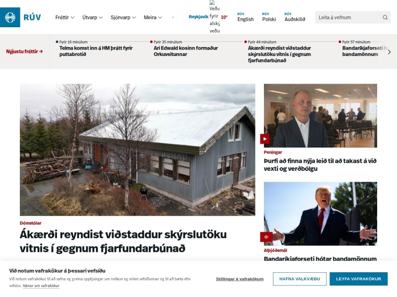 RÚV - Télévision islandaise
