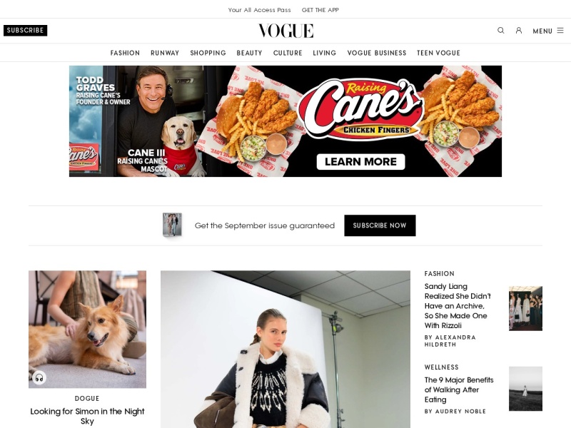 Vogue - Site officiel
